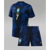 Dětský Fotbalový dres Brazílie Vinicius Junior #7 MS 2026 Venkovní Krátký Rukáv (+ trenýrky)